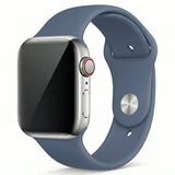 Alaskan Blue Silicone Band for Apple Watch