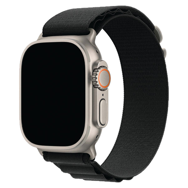 Black Alpine Loop Strap for Apple Watch