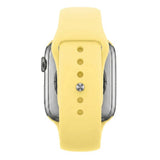 Canary Yellow Silicone Band for Apple Watch