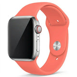 Coral Silicone Band for Apple Watch