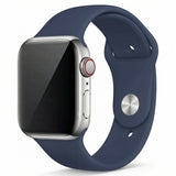 Dark Blue Silicone Band for Apple Watch
