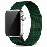 Forest Green Milanese Loop Band for Apple Watch