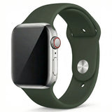 Forest Green Silicone Band for Apple Watch