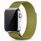 Green Milanese Loop Band for Apple Watch