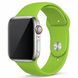 Green Silicone Band for Apple Watch