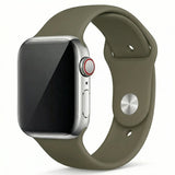 Khaki Silicone Band for Apple Watch