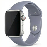 Lavender Grey Silicone Band for Apple Watch