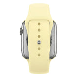 Lemon Cream Silicone Band for Apple Watch
