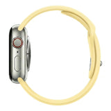Lemon Cream Silicone Band for Apple Watch