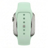 Marine Green Silicone Band for Apple Watch