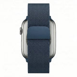 Midnight Blue Milanese Loop Band for Apple Watch