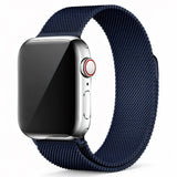 Midnight Blue Milanese Loop Band for Apple Watch