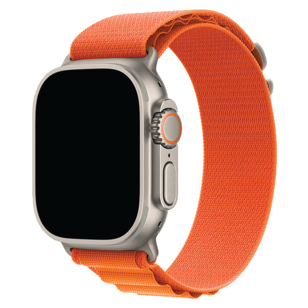 Orange Alpine Loop Strap for Apple Watch