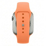 Papaya Silicone Band for Apple Watch