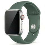Pine Green Silicone Band for Apple Watch