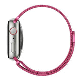Pink Milanese Loop Band for Apple Watch