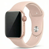 Pink Sand Silicone Band for Apple Watch