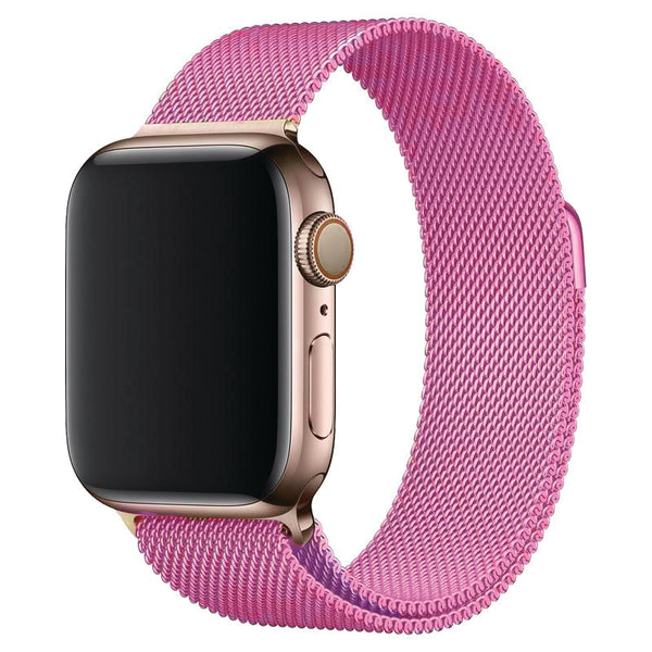 Pink Milanese Loop Band for Apple Watch