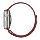 Red Milanese Loop Band for Apple Watch
