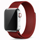Red Milanese Loop Band for Apple Watch