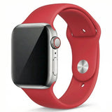 Red Silicone Band for Apple Watch