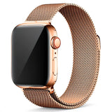 Rose Gold Milanese Loop Band for Apple Watch