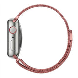 Rose Pink Milanese Loop Band for Apple Watch