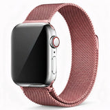 Rose Pink Milanese Loop Band for Apple Watch