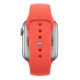 Salmon Pink Silicone Band for Apple Watch