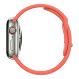 Salmon Pink Silicone Band for Apple Watch