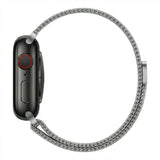 White Smoke Milanese Loop Band for Apple Watch