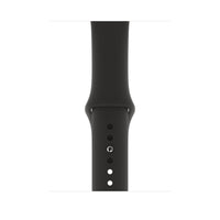 Black Silicone Band for Apple Watch