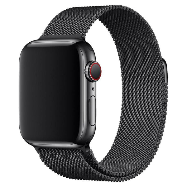 Black Milanese Loop Band for Apple Watch