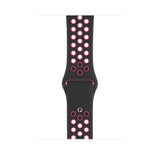 Black/Pink Silicone Sport Band for Apple Watch