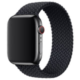 Black Braided Solo Loop Band for Apple Watch
