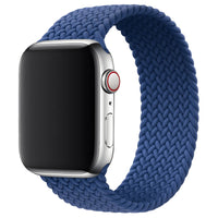 Blue Braided Solo Loop Band for Apple Watch
