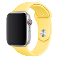 Canary Yellow Silicone Band for Apple Watch