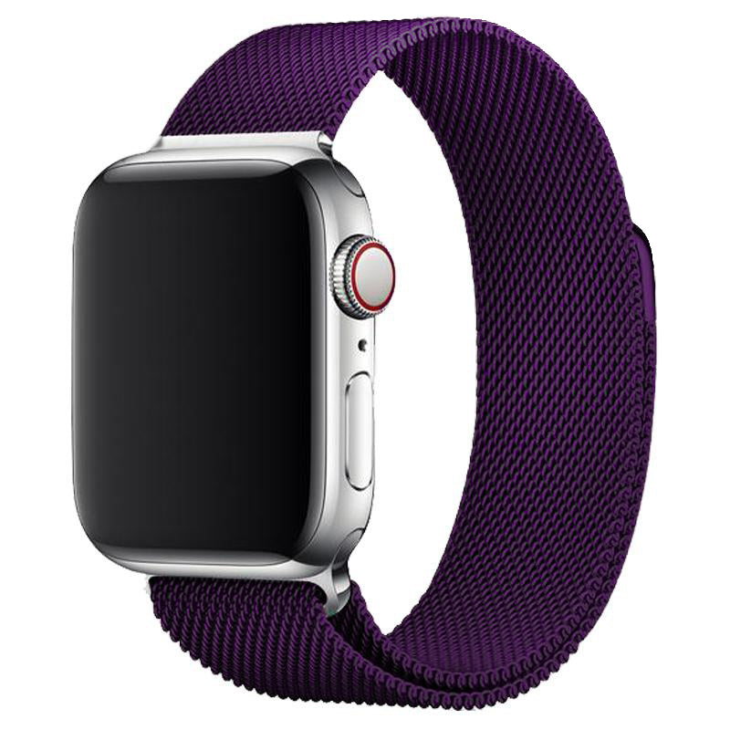 Dark Purple Milanese Loop Band for Apple Watch