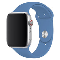 Denim Blue Silicone Band for Apple Watch