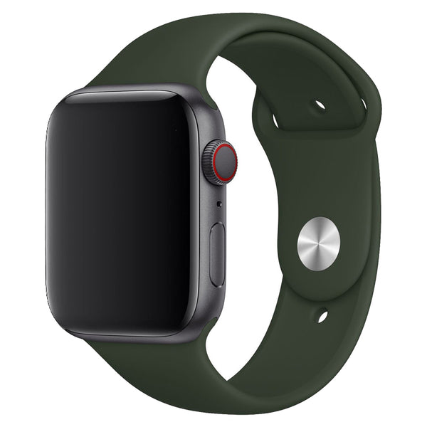 Forest Green Silicone Band for Apple Watch