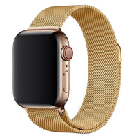 Gold Milanese Loop Band for Apple Watch