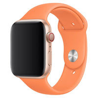 Papaya Silicone Band for Apple Watch