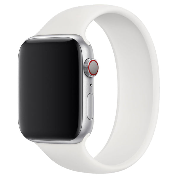 White Solo Loop Band for Apple Watch
