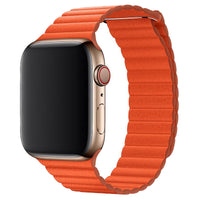 Sunset Leather Band for Apple Watch